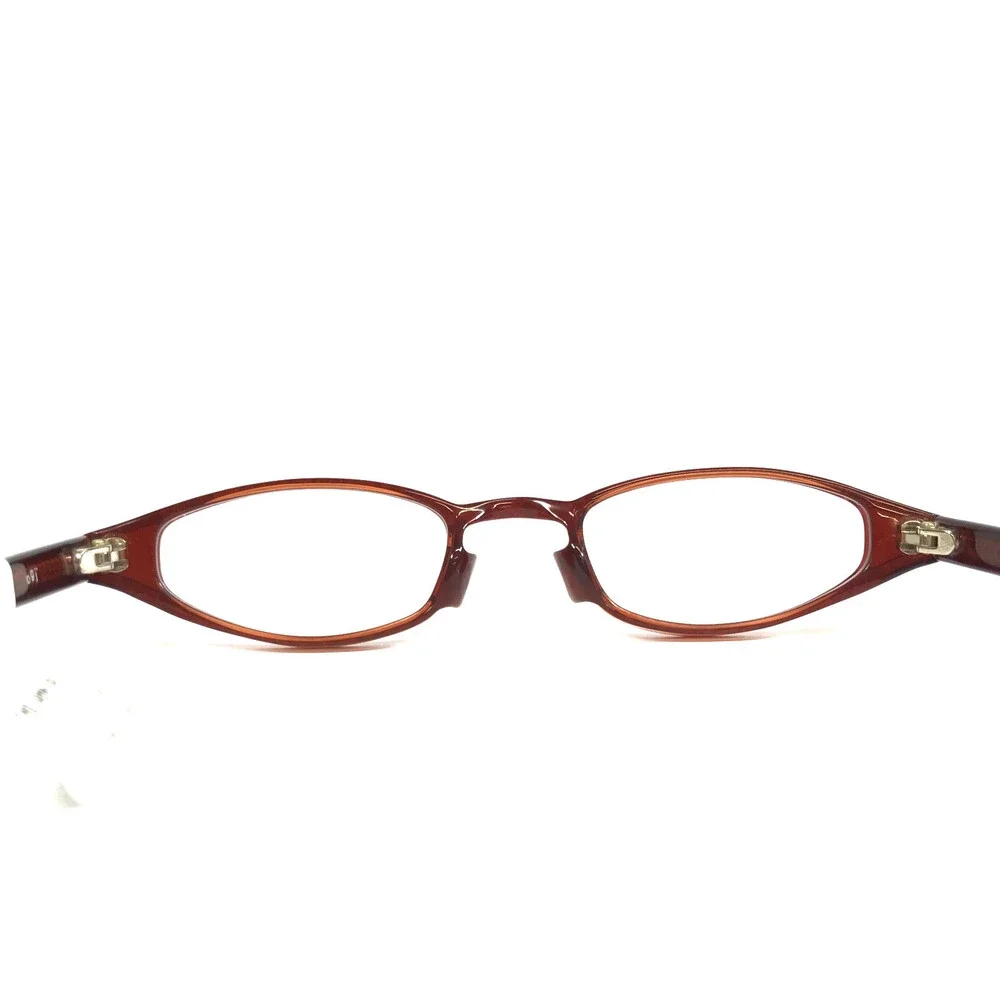ogi Petite Eyeglasses Frames MOD. A7053 COL. 171 Brown Oval Full Rim 44-20-140